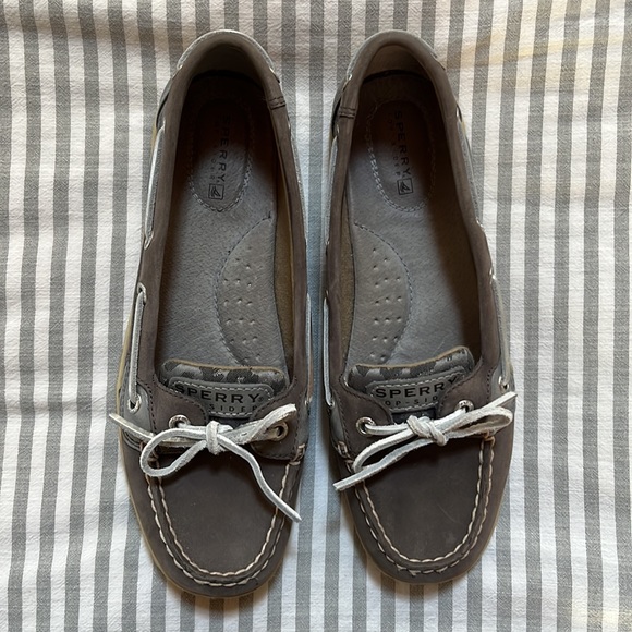 Sperry Topsider Angelfish Leopard Jaquard Boat Shoes - Picture 2 of 9